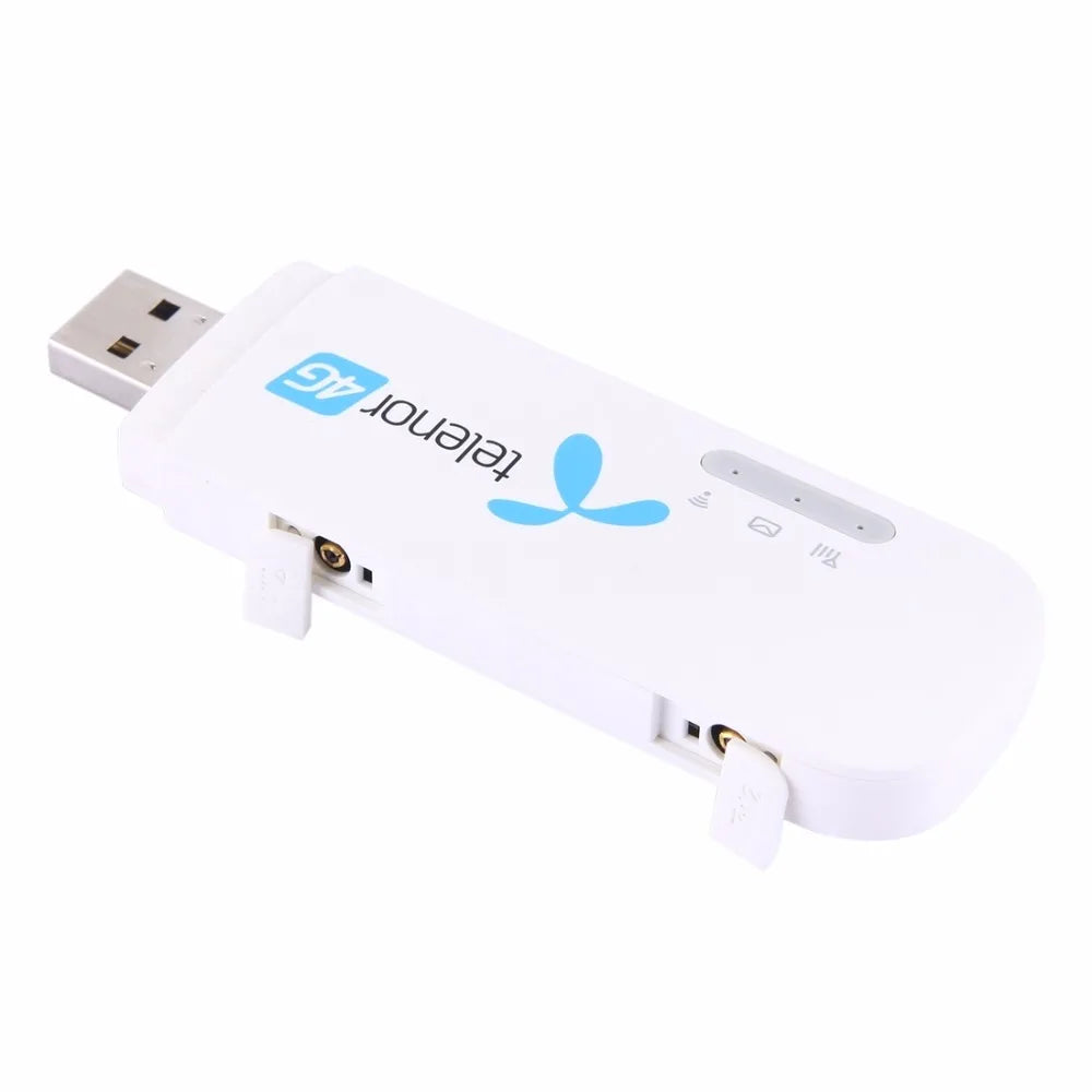 Huawei E8372 E8372h-608 LTE USB Wingle LTE Universal 4G WiFi Modem Dongle Car Wifi  + 2PCS 4G Antenna