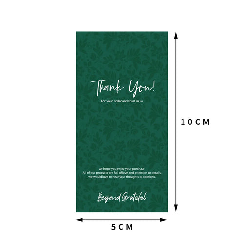 10-50pcs Red/Blue/Green 'Thank You' Rectangular Seal Sticker Gift Sticker For Homemade Bakery Packaging Decoration Label