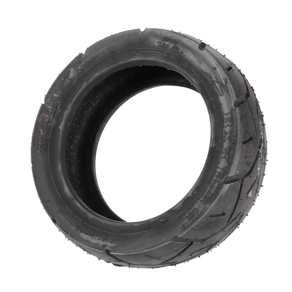 8x3.5-5.5 Tire Wheel Compatible with Electric Scooters Rubber Strong Smart Self-Balance Scooters Boards Deep Tread Patterns