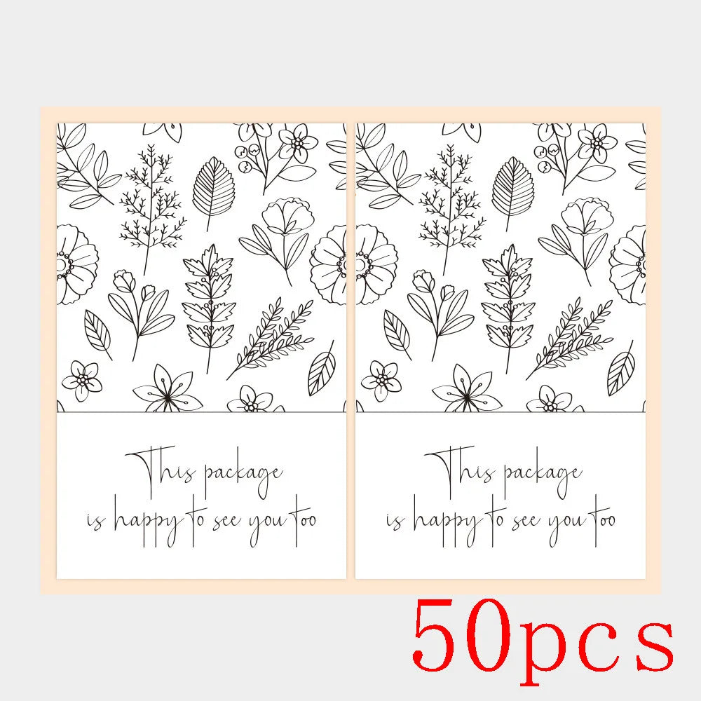 10-50pcs Red/Blue/Green 'Thank You' Rectangular Seal Sticker Gift Sticker For Homemade Bakery Packaging Decoration Label