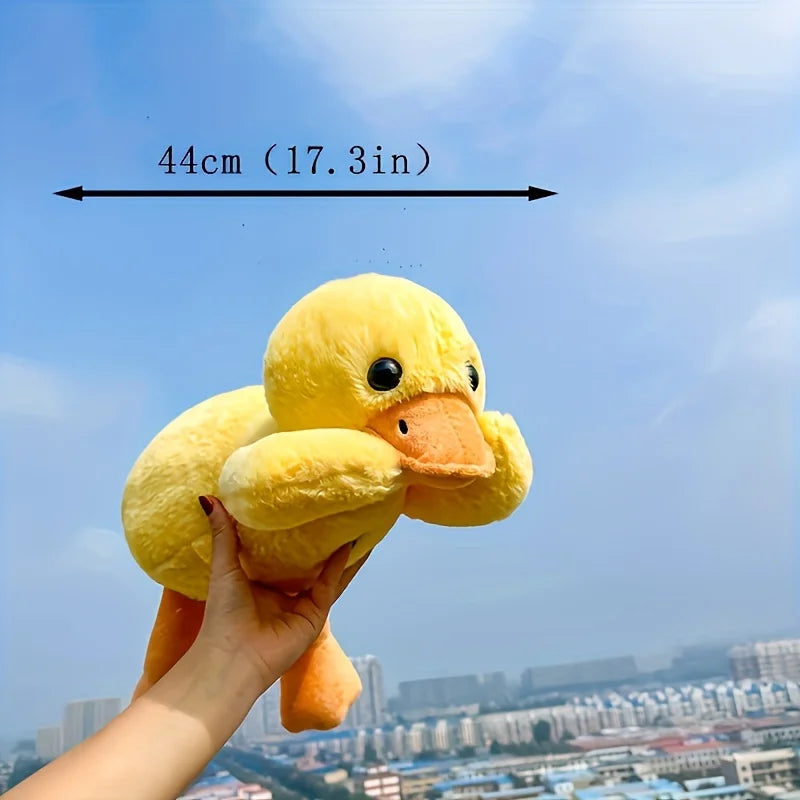 1pc 17.3 Inch Adorable Goose Plush Pillow - Soft & Cuddly Stuffed Animal Toy Halloween Thanksgiving Christmas Gifts【Valentine's
