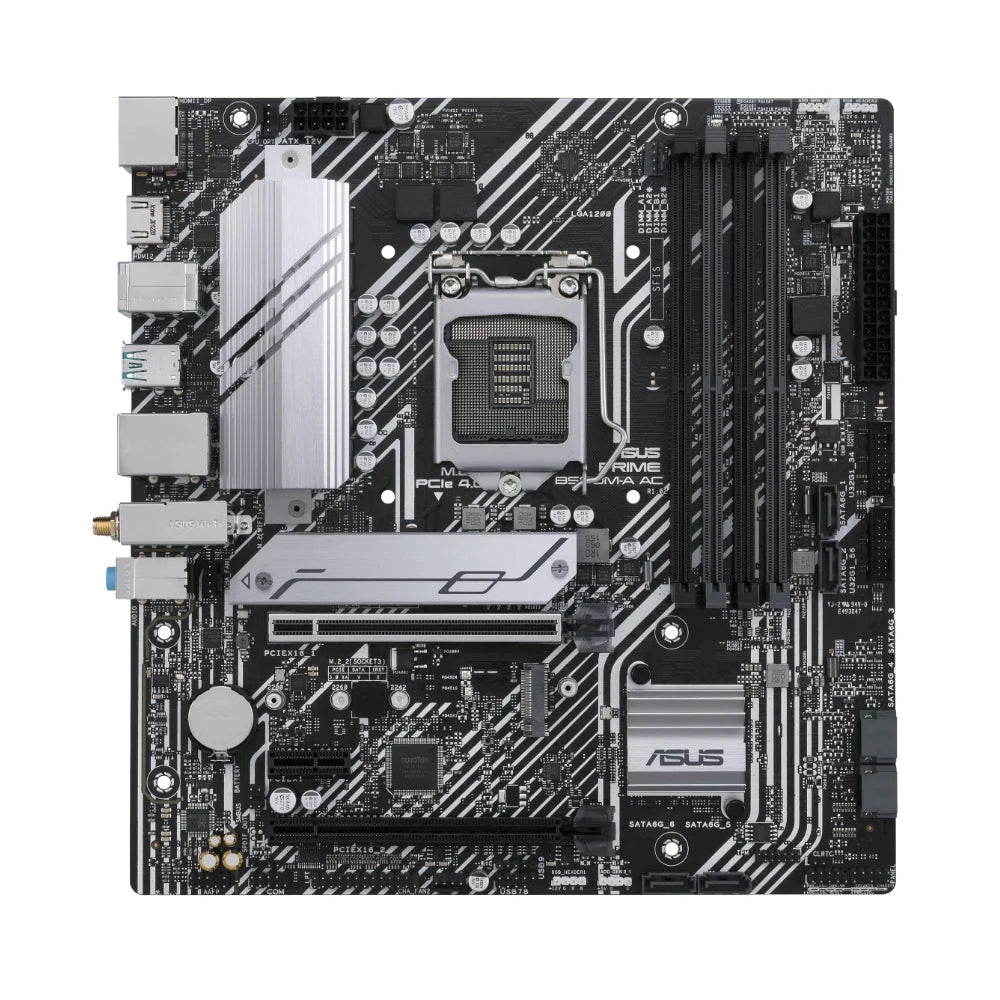 ASUS PRIME B560M-A AC Motherboard LGA 1200 Support i9-10900K i7-10700 i5-10600KF i5-10400F i5 10400F CPU DDR4 M.2 mATX