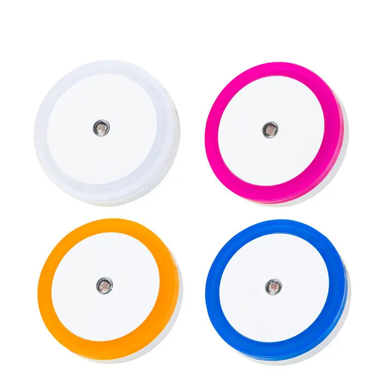 EU US Plug Light Sensor Control Mini LED Night Light 110V 220V Nightlight Lamps For Children Kids Living Room Bedroom Lighting