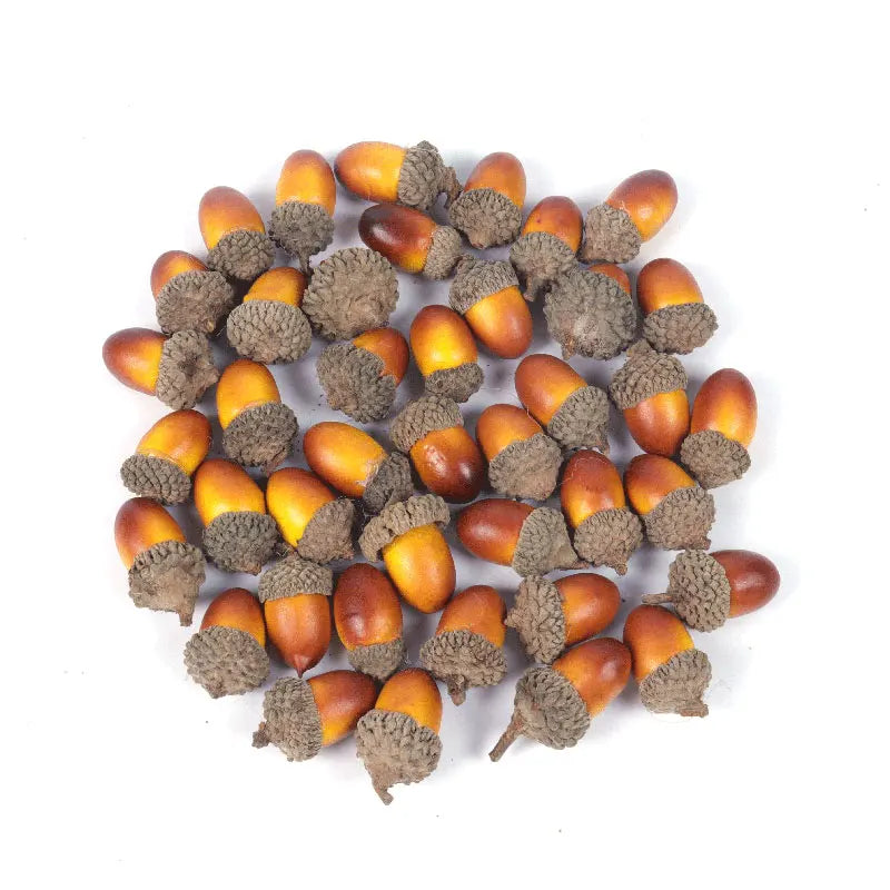 Mini Artificial Pumpkin Pine Cones Simulation Maple Leaves Halloween Pumpkin Thanksgiving Autumn Wedding Photo Props Decorations