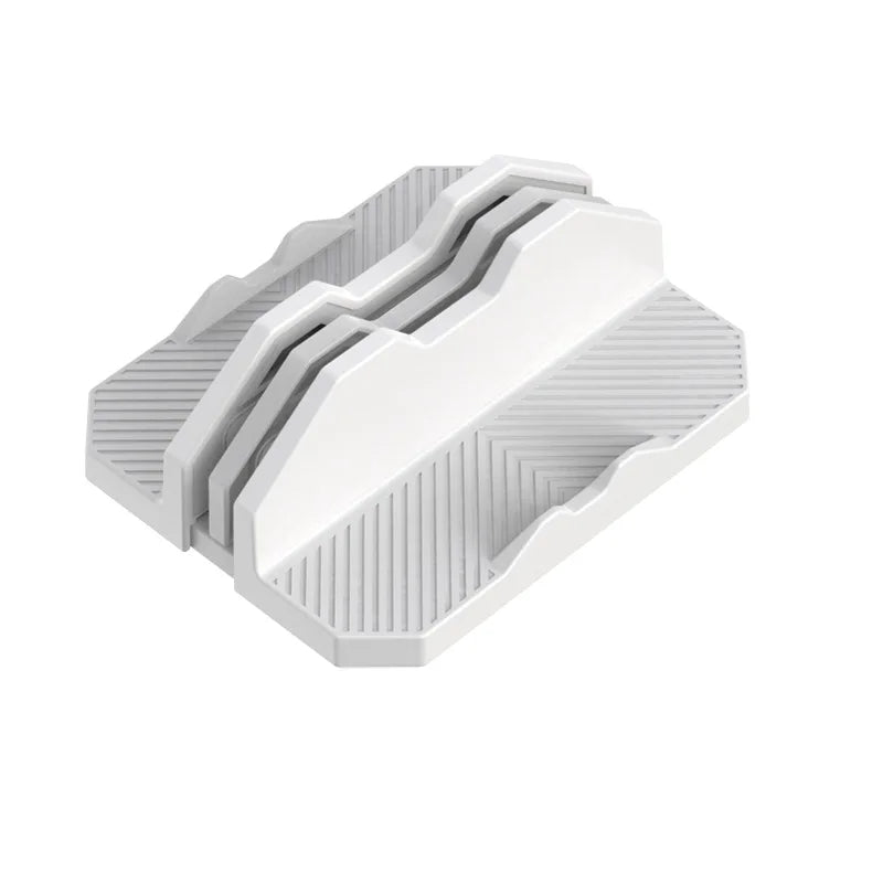 Laptop Stand Notebook Storage Rack Vertical Storage Rack for External Display Laptop Multiple Slots for Multiple Devices