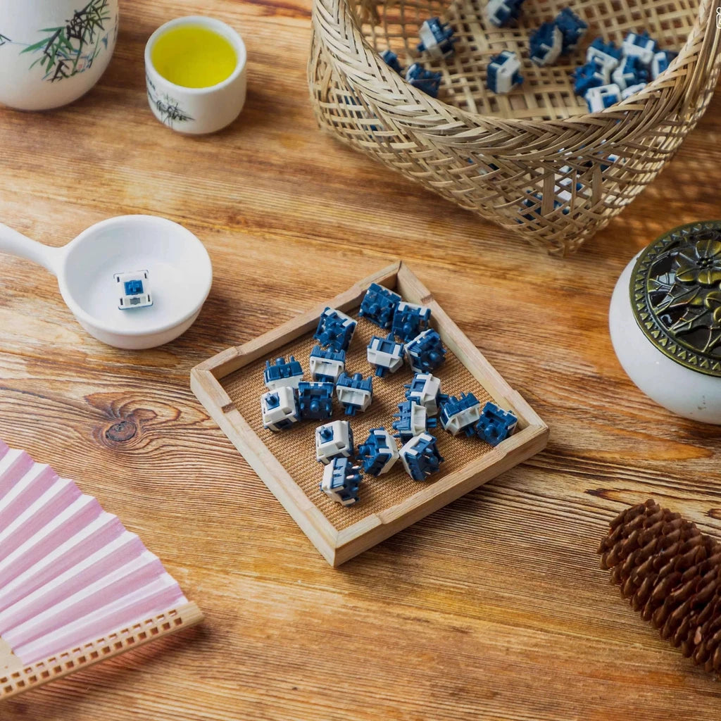 HMX Xinhai Switch 5Pin Linear 37gf 57gf Mechanical Keyboard For Gaming Keyboard Kit Factory Lubed Voice Actor Axis HC Studio