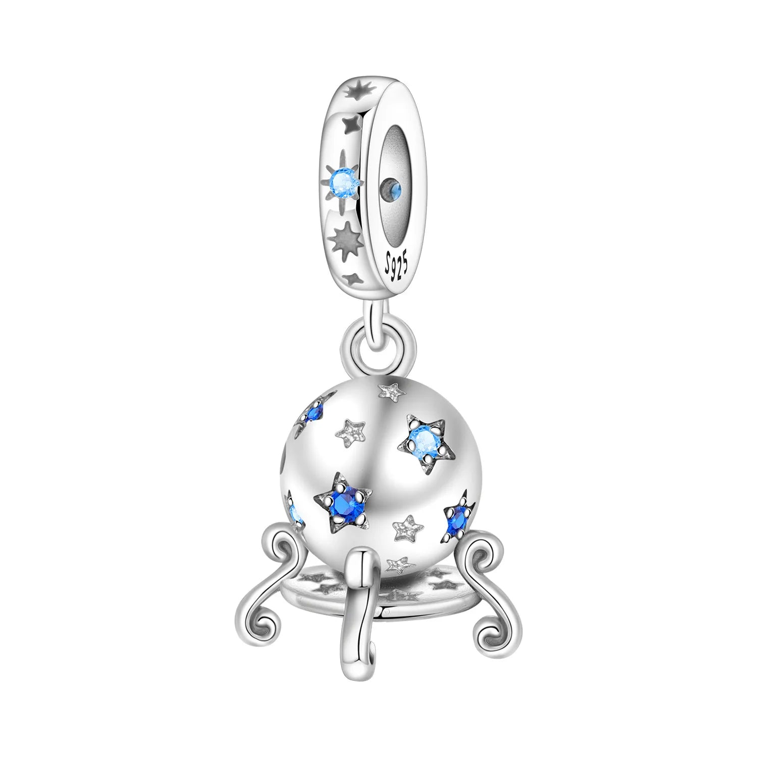 Cycuff 925 Sterling Silver Magic Book Guardian Beads Original Pendants Bracelet Charm Jewelry Party DIY Trendy Gifts