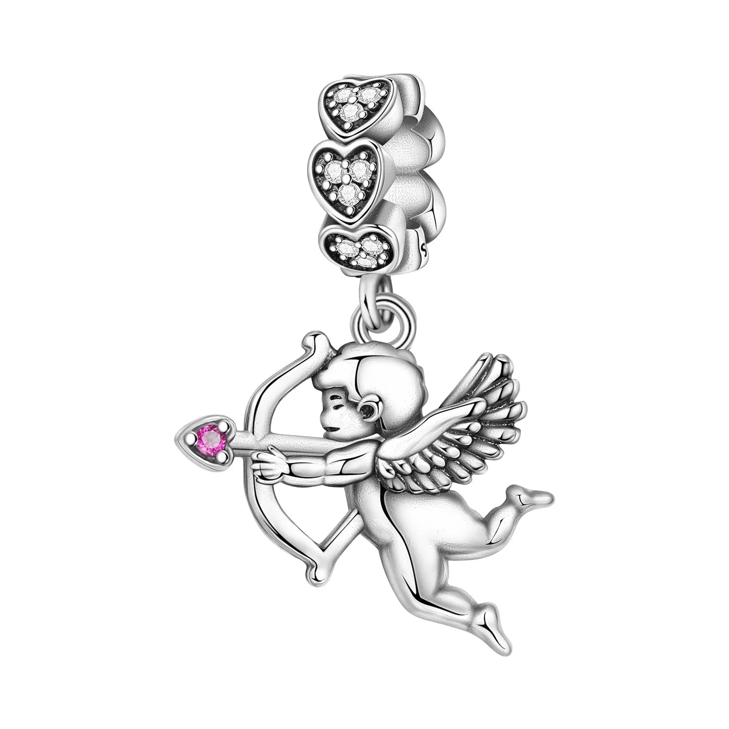 Cycuff 925 Sterling Silver Magic Book Guardian Beads Original Pendants Bracelet Charm Jewelry Party DIY Trendy Gifts