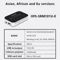 OPTFOCUS 4G 300Mbps WIFI Router 10000mAh WiFi6 Pocket Hotspot Portable Mobile Modem MIFI Outdoor LTE Router With Sim Card Slot