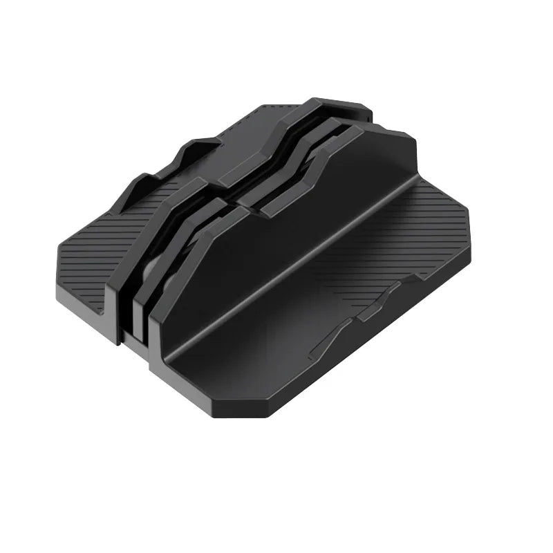 Laptop Stand Notebook Storage Rack Vertical Storage Rack for External Display Laptop Multiple Slots for Multiple Devices