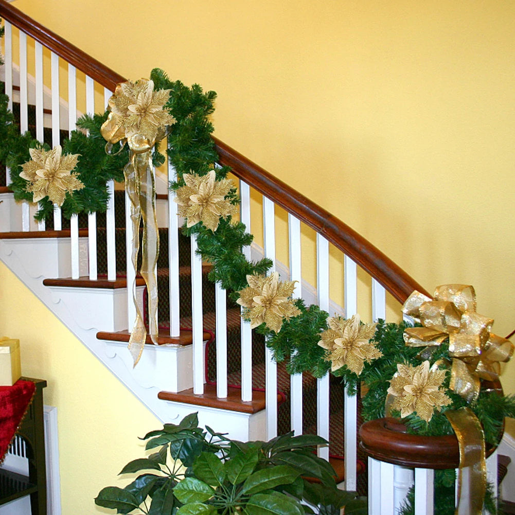 Hot 2025 New Christmas Wreath Front Door Wreath with Lights Vintage Farm Wreath With Pine Cones Fall For Thanksgiving Xmas Decor