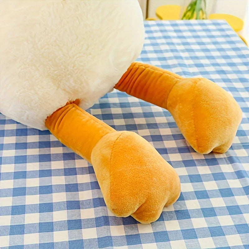 1pc 17.3 Inch Adorable Goose Plush Pillow - Soft & Cuddly Stuffed Animal Toy Halloween Thanksgiving Christmas Gifts【Valentine's
