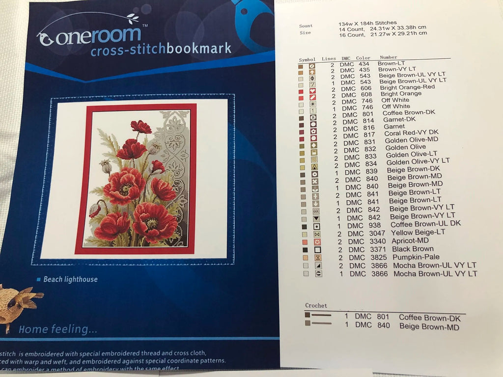 -Thanksgiving Bouquet 2-34-39 Cross Stitch Set Chinese Cross-stitch Kit Embroidery Needlework Craft Packages Fabric Floss